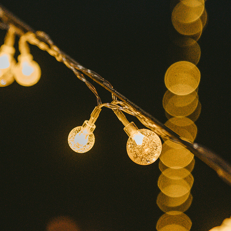 Naturehike světelný řetěz se solárním panelem 950g